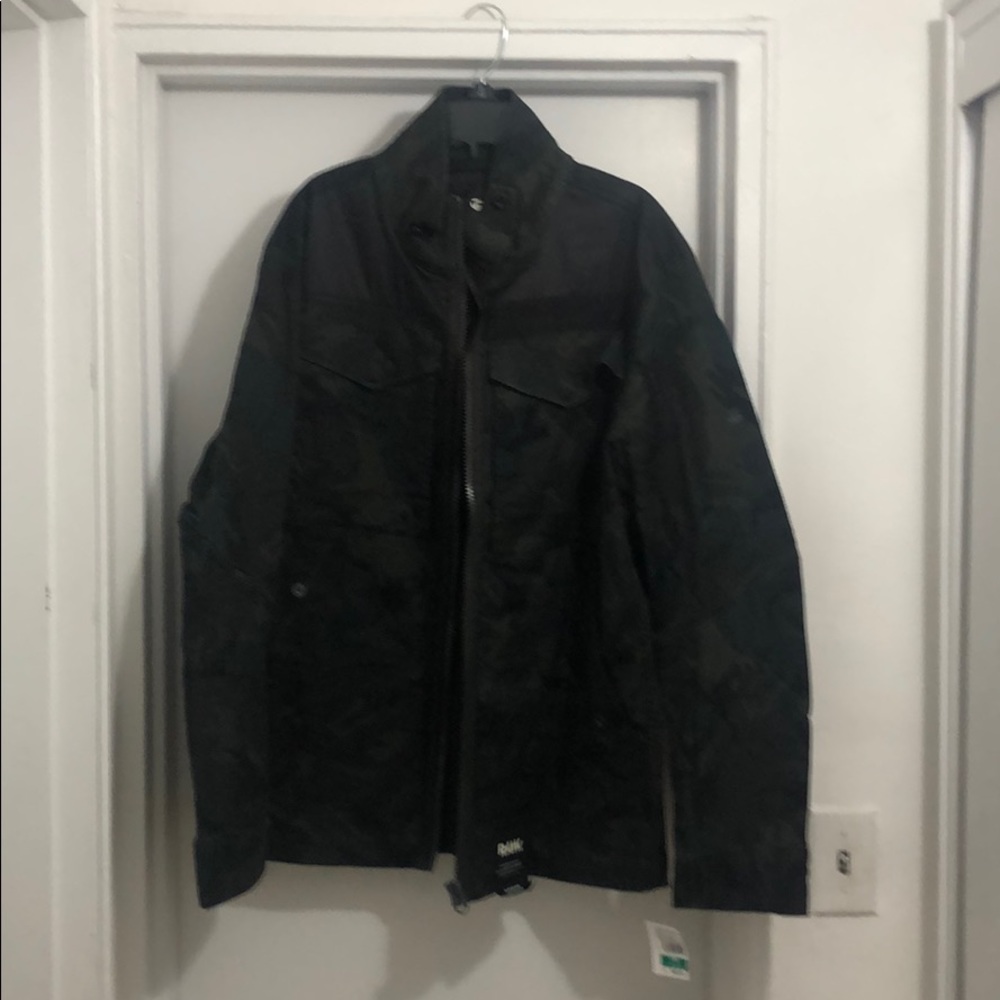 NEW G Star Raw Deline Mix Camo Full Zip Jacket